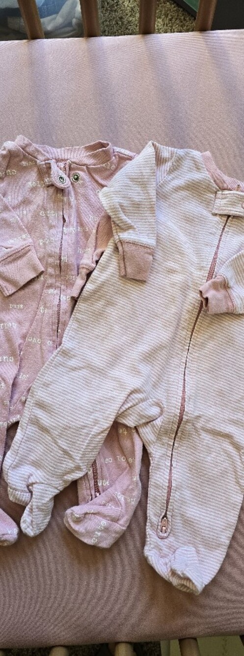 2 Pack Footed Pajamas - 3M